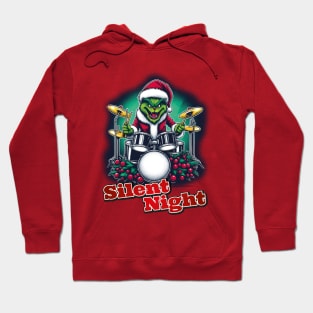 Silent night grinch Hoodie